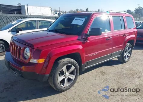 2016 Jeep Patriot High Altitude Edition from USA, damaged, VIN 1C4NJRFB1GD696306